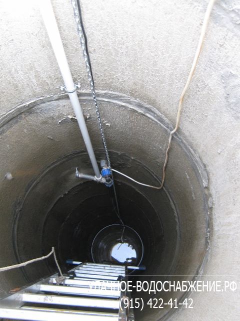 Стандартное зимнее водоснабжение дачи из колодца с возможностью консервации